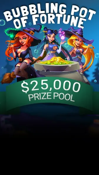 Bubbling Pot of Fortune - Free Tournament